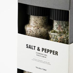 Nicolas Vahe Lahjapakkaus suolaseokset Everyday mix ja villivalkosipuli