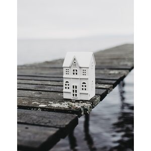 Storefactory Byn 3 talo 10 x 9 x 15 cm, valkoinen