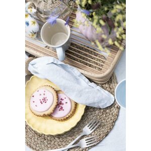 Ib Laursen Juuttitabletti 35 cm, tumma luonnonvärinen