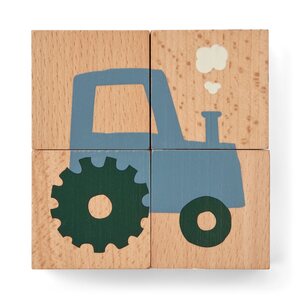 Liewood Aage Puzzle, Vehicle / Nature