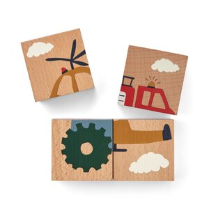 Liewood Aage Puzzle, Vehicle / Nature