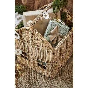 Ib Laursen green Christmas forest lahjapaperi 52,5 cm x 5 m