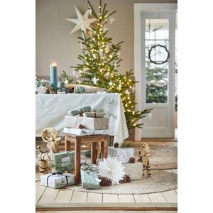 Ib Laursen green Christmas forest lahjapaperi 52,5 cm x 5 m