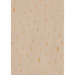 Ib Laursen Golden forest lahjapaperi 52,5 cm x 2 m
