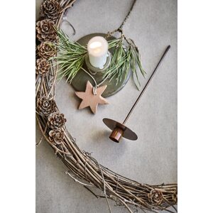 Ib Laursen Fenja candle holder 4,6 x 9 cm CHOOSE COLOUR