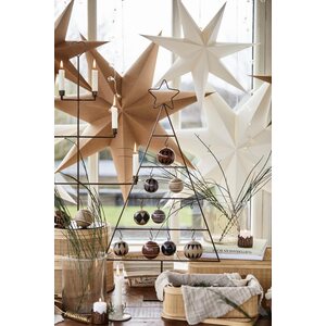 Ib Laursen 7 sakaraa paperitähti 90 cm, luonnonvärinen