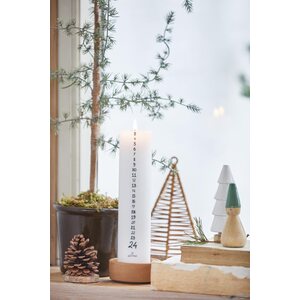 Ib Laursen Kynttiläalusta 6 cm, terrakotta
