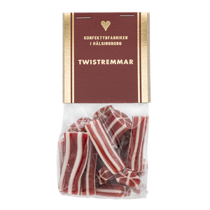 Konfektyrfabriken i Hälsingborg Twistremmar 175 g