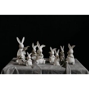 Storefactory Emilia bunny decoration 8 x 8 x 17 cm