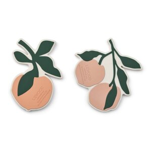 Liewood Gia Teether 2 pack, Peach / Pale tuscany multi mix