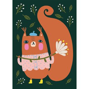 Mira Mallius Hurmaava orava kortti
