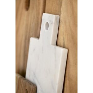 Ib Laursen Leikkuulauta/tarjotin 37 x 15 x 1,5 cm, marmori