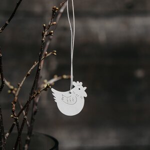 Storefactory Edith ripustettava pääsiäiskoriste 5 x 4 cm - VALITSE VÄRI