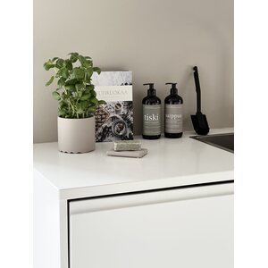 Cilla`s Dish brush made of natural bristle, black