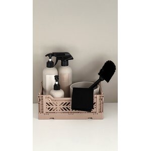 Cilla`s Dish brush made of natural bristle, black