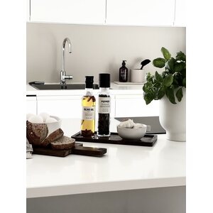 Ernst Wooden tray 45 x 14 cm, dark brown