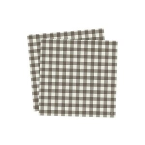 Ernst Ruudulliset servetit 33 x 33 cm 20 kpl/pkt, ruskea/hiekka