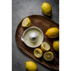 Ernst Citrus juicer 6 x 13 cm, white/dots