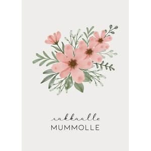 Rakkaalle mummolle kortti