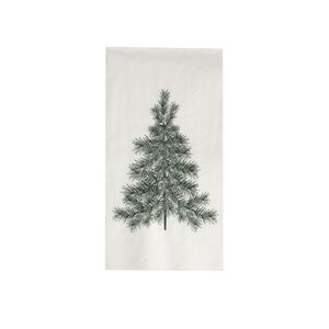 Storefactory Julgran napkin 11 x 21 cm, white