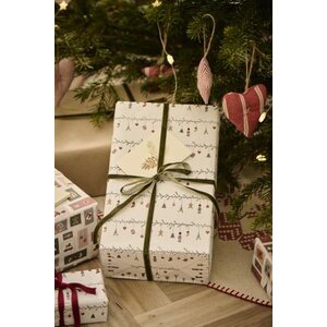 Ib Laursen My nostalgic Christmas lahjapaperi 52,5 cm x 2 m, havu
