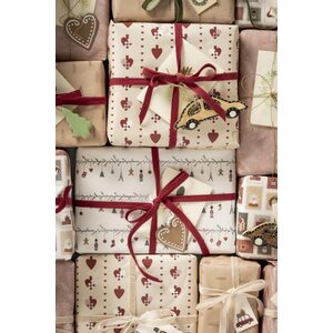 Ib Laursen My nostalgic Christmas lahjapaperi 52,5 cm x 2 m, havu
