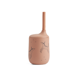 Liewood Ellis printed sippy cup, Unicorn / Pale tuscany