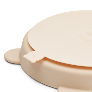 Liewood Stacy divider suction plate 2-pack, Tuscany rose / Apple blossom