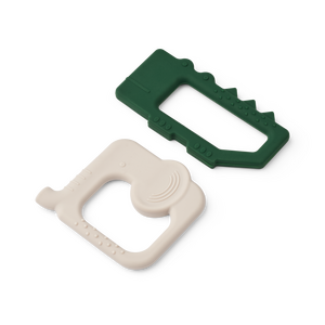 Liewood Jonathan purulelu 2 kpl/pkt, Garden green / Sandy