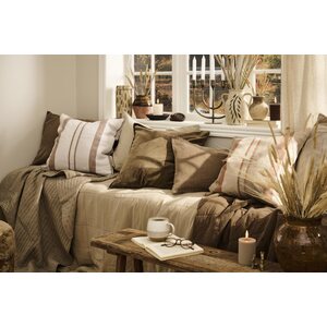 Ib Laursen Quilted blanket 130 x 180 cm, linen
