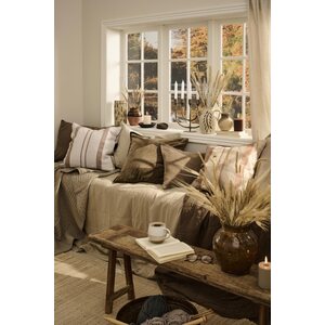 Ib Laursen Quilted blanket 130 x 180 cm, linen