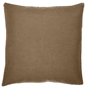 Ib Laursen Cushion cover linen 50 x 50 cm, chocolate
