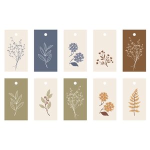 Ib Laursen Flowers and leaves 3,3 x 6 cm, CHOOSE MODEL