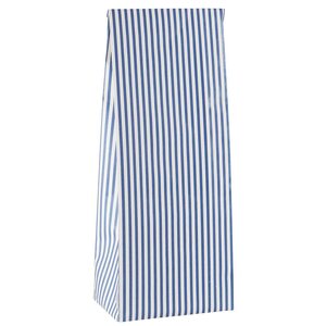 Ib Laursen Lahjapussi Blue stripes S 12x30,5x7 cm