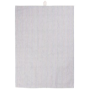 Ib Laursen Carl tea towel 50 x 70 cm, offwhite/blue