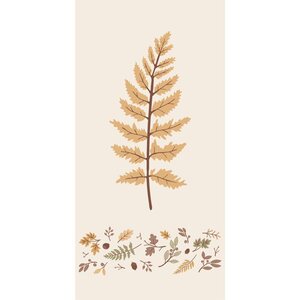 Ib Laursen Saniainen lehtiboordilla servetit 16 kpl/pkt 40 x 40 cm