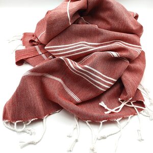 Lina Ranta hamam bath towel 100 x 180 cm, red