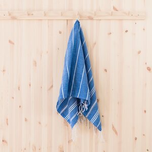 Lina Ranta hamam hand towel 45 x 90 cm, sachs blue