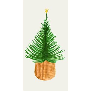 Ib Laursen Christmas tree napkins 40 x 40 cm, 16 pcs/pkt