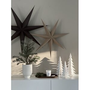 Ib Laursen Tree paper decoration 17 x 35 cm, white