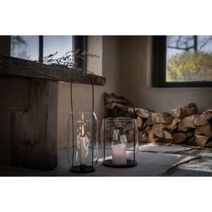 Ernst Candle lantern 13 x 40 cm, black