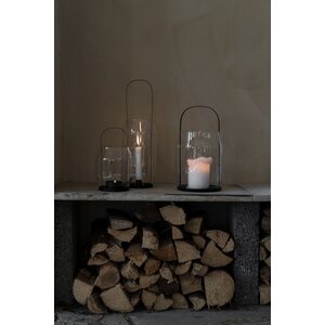 Ernst Candle lantern 13 x 40 cm, black