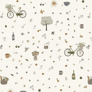 Ib Laursen gift wrapping paper Summer days 52,5 cm x 2 m