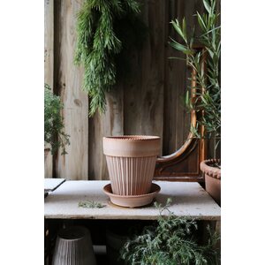 Bergs Potter Simona pot raw terracotta rosa CHOOSE SIZE