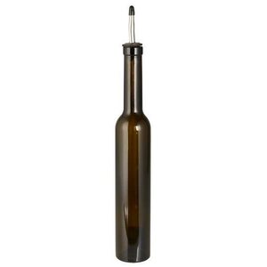 Ib Laursen oil/vinegar bottle with pourer 390 ml, brown