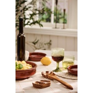 Ib Laursen oil/vinegar bottle with pourer 390 ml, brown