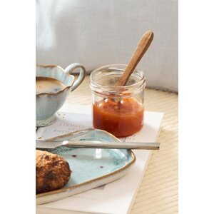 Ib Laursen Toledo glass jar with metal lid, 280 ml