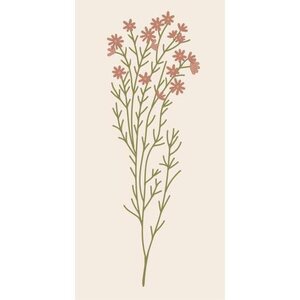 Ib Laursen Pink flower servetit 16 kpl/pkt 40 x 40 cm