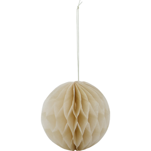 House Doctor Orb paperikoriste 3 kpl/pkt 8 cm, norsunluu