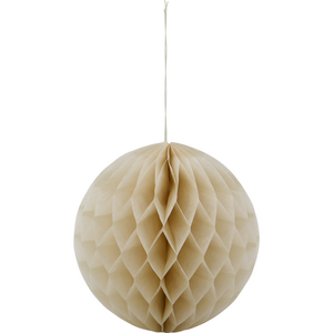 House Doctor Orb paperikoriste 3 kpl/pkt 12,5 cm, norsunluu
